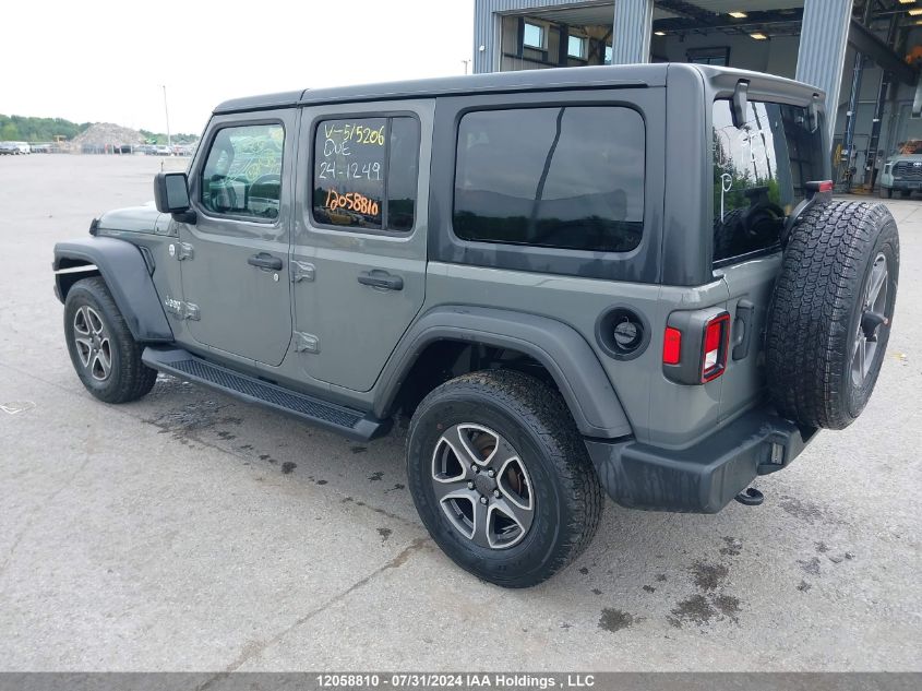 2021 Jeep Wrangler Unlimited Sport VIN: 1C4HJXDN5MW515206 Lot: 12058810