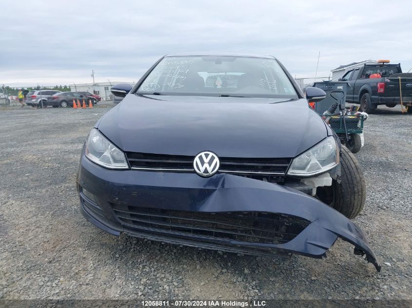 2017 Volkswagen Golf VIN: 3VW217AU2HM050369 Lot: 12058811