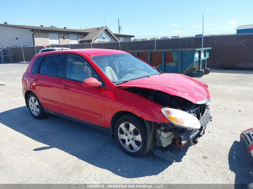2008 Kia Spectra5 VIN: KNAFE161585552008 Lot: 12058816