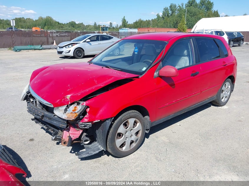 2008 Kia Spectra5 VIN: KNAFE161585552008 Lot: 12058816