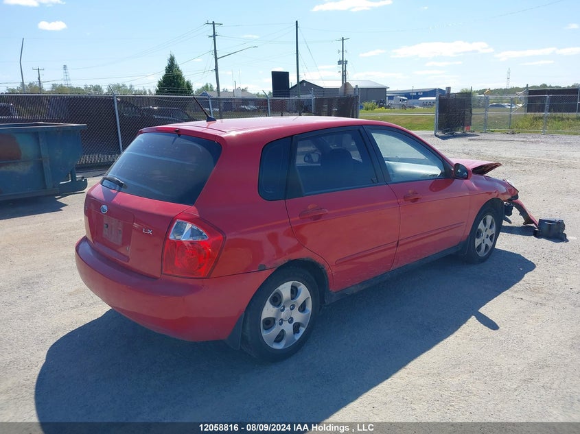 2008 Kia Spectra5 VIN: KNAFE161585552008 Lot: 12058816