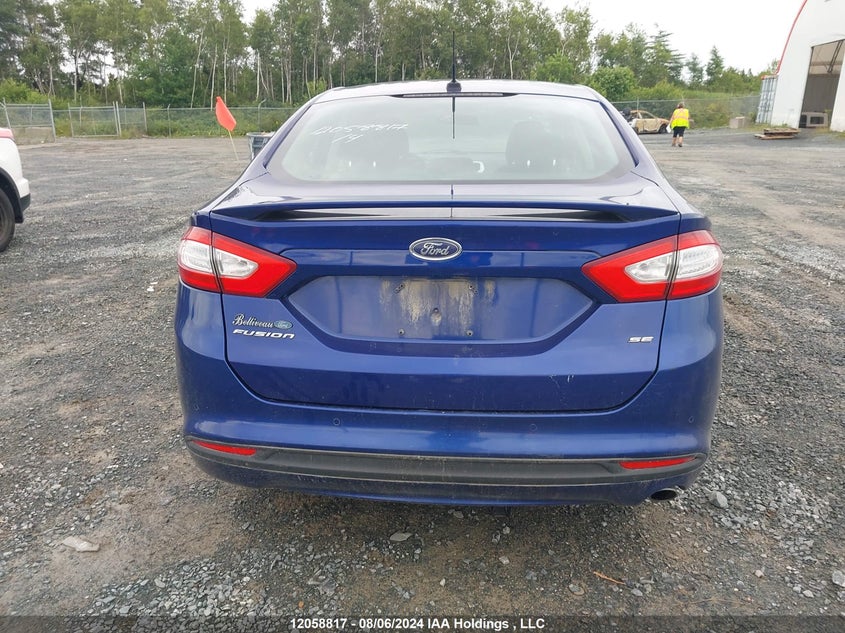 2014 Ford Fusion Se VIN: 3FA6P0H76ER341617 Lot: 12058817