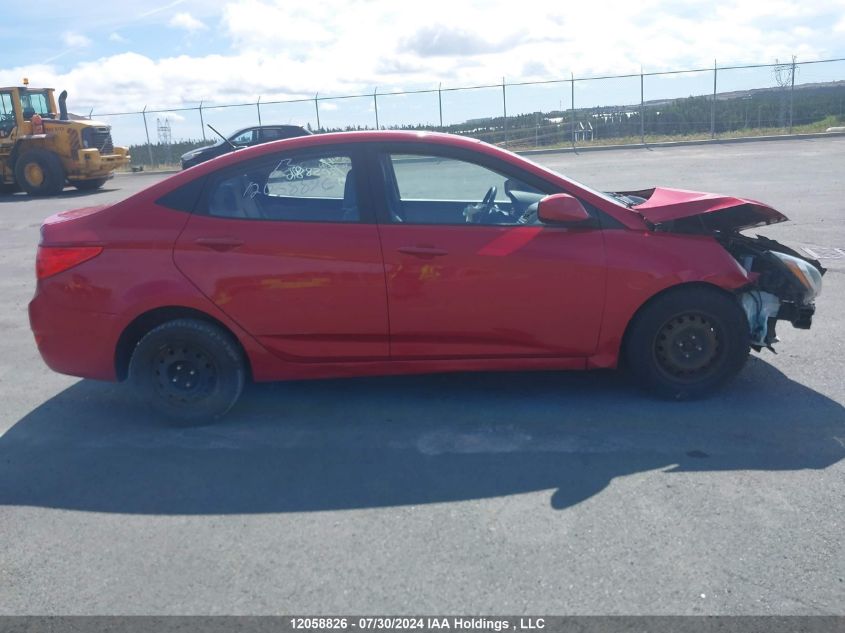 KMHCT4AE3DU400523 2013 Hyundai Accent Gls/Gs