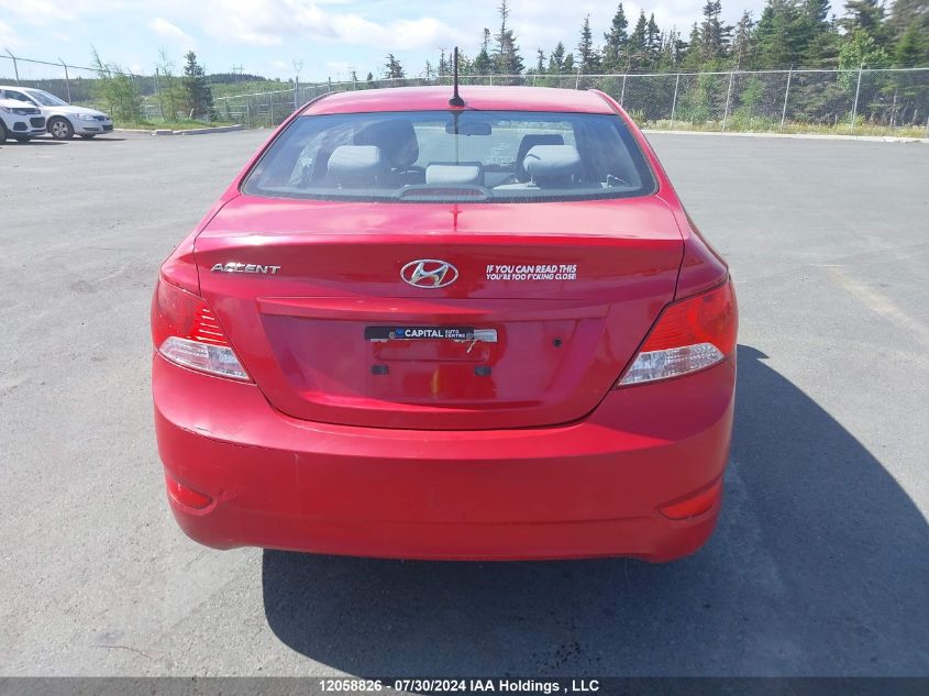 KMHCT4AE3DU400523 2013 Hyundai Accent Gls/Gs