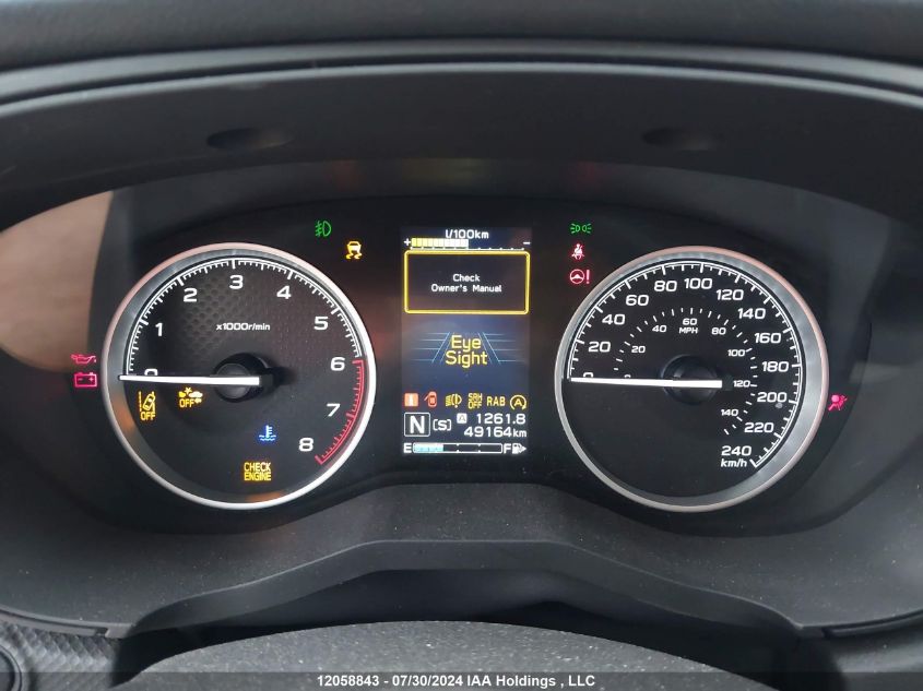 2021 Subaru Forester VIN: JF2SKEJC8MH527334 Lot: 12058843