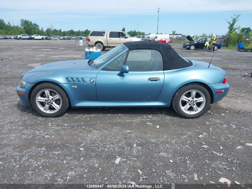 2001 BMW Z3 Series VIN: WBACN33481LK48511 Lot: 12058847