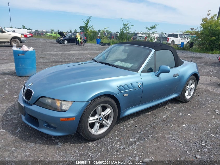 2001 BMW Z3 Series VIN: WBACN33481LK48511 Lot: 12058847