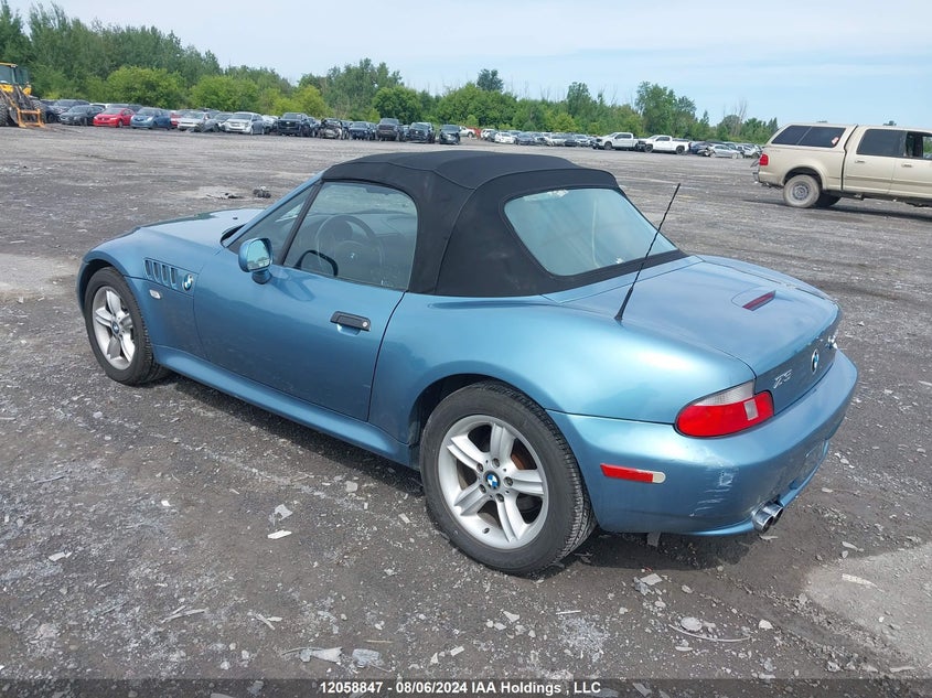 2001 BMW Z3 Series VIN: WBACN33481LK48511 Lot: 12058847