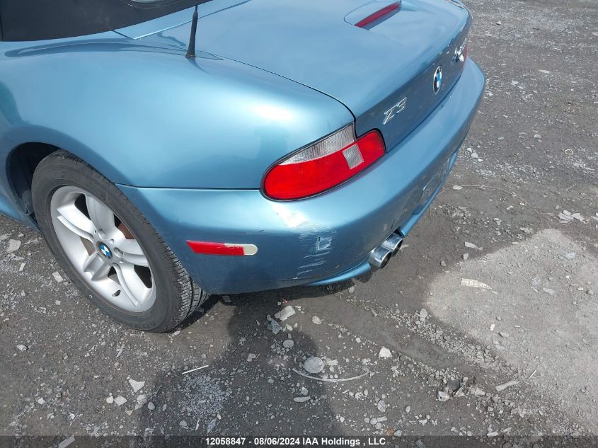 2001 BMW Z3 Series VIN: WBACN33481LK48511 Lot: 12058847