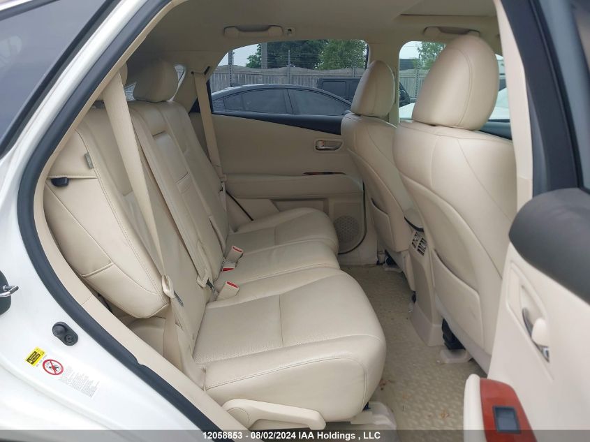 2012 Lexus Rx 350 VIN: JTJBK1BA8C2444506 Lot: 12058853