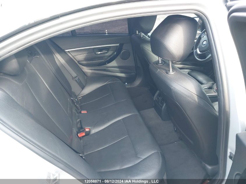 2017 BMW 330I xDrive VIN: WBA8D9G58HNT91357 Lot: 12058871