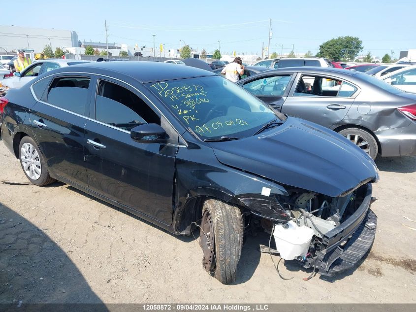 2019 Nissan Sentra VIN: 3N1AB7AP4KY318640 Lot: 12058872