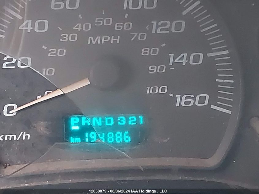 2007 Chevrolet Express Work Van VIN: 1GCFG15X971250875 Lot: 12058879