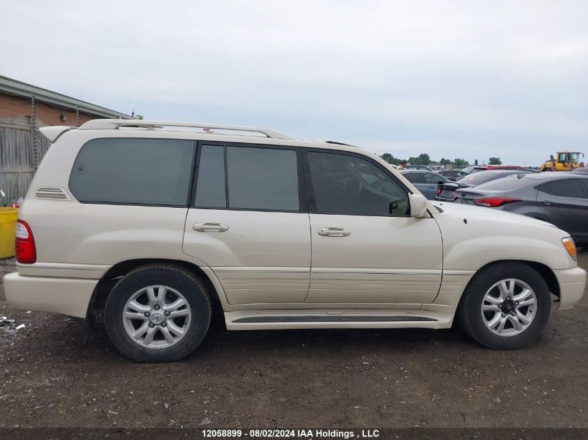 2003 Lexus Lx 470 VIN: JTJHT00W233531912 Lot: 12058899