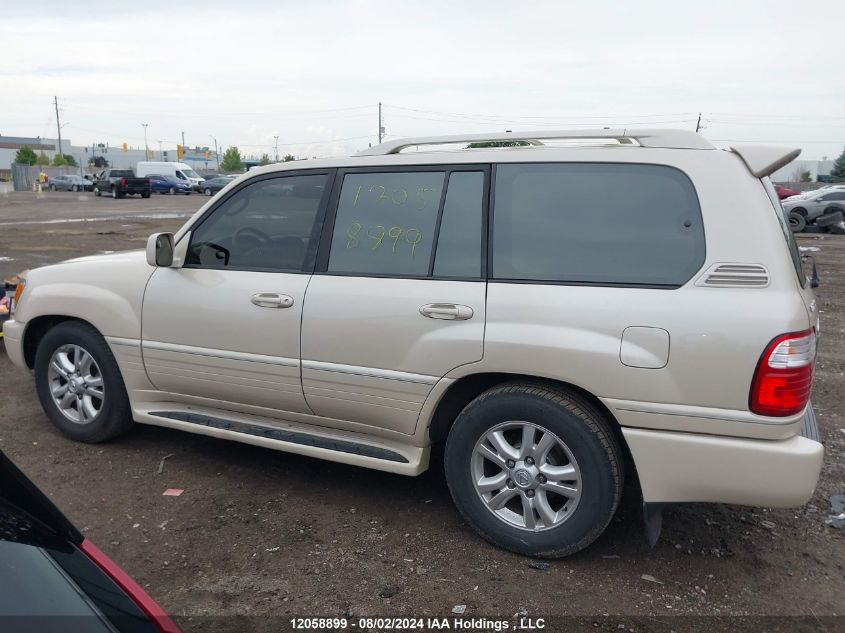 2003 Lexus Lx 470 VIN: JTJHT00W233531912 Lot: 12058899