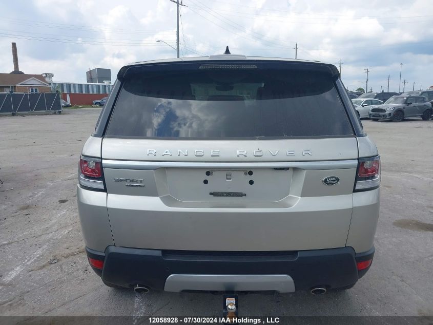 2017 Land Rover Range Rover Sport Hse VIN: SALWR2FKXHA128216 Lot: 12058928