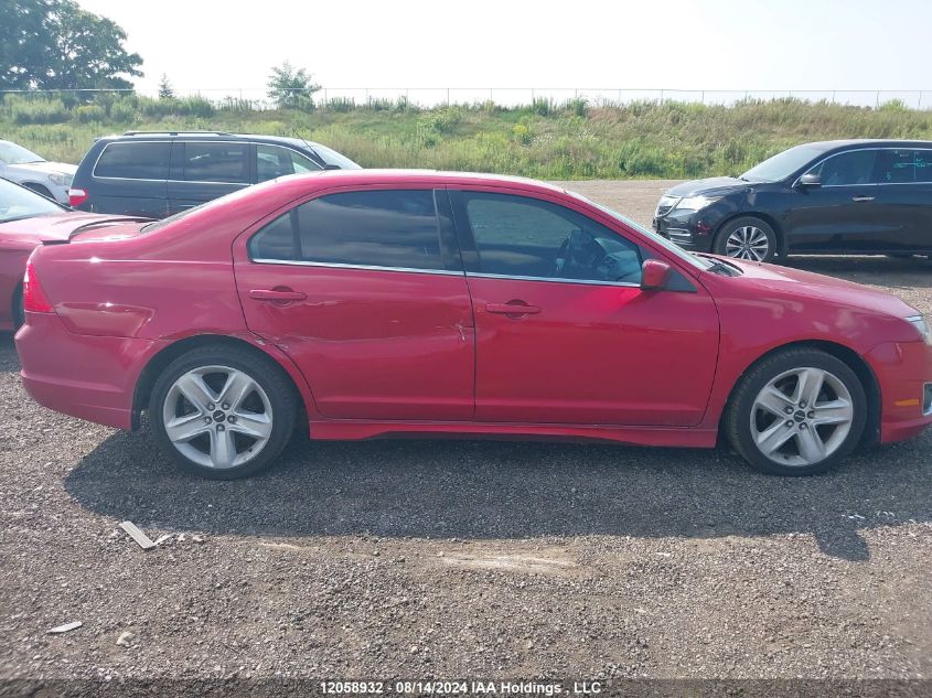 2010 Ford Fusion VIN: 3FAHP0DCXAR347037 Lot: 12058932