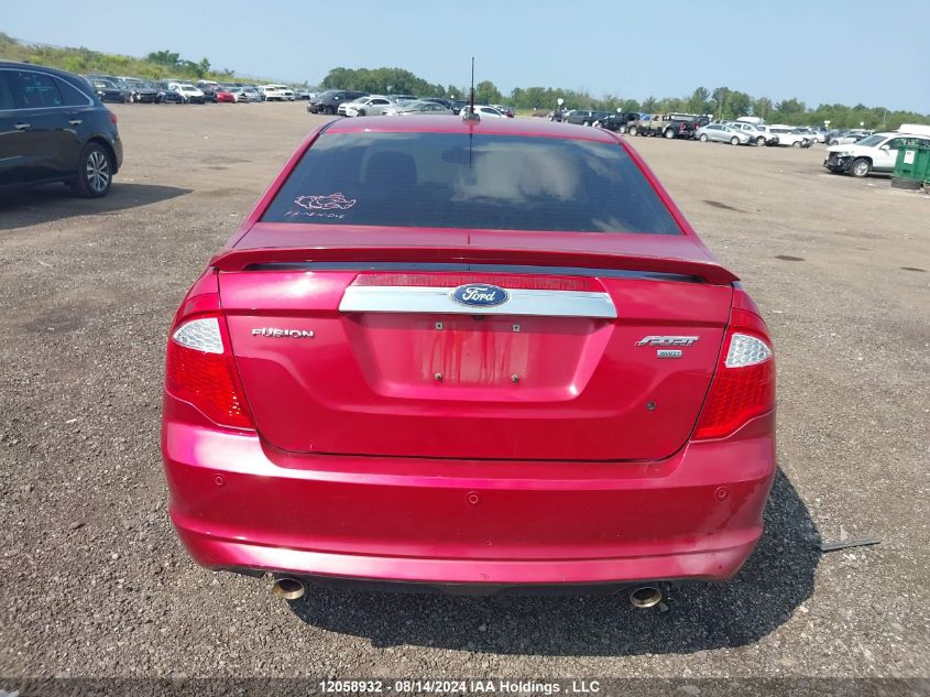 2010 Ford Fusion VIN: 3FAHP0DCXAR347037 Lot: 12058932