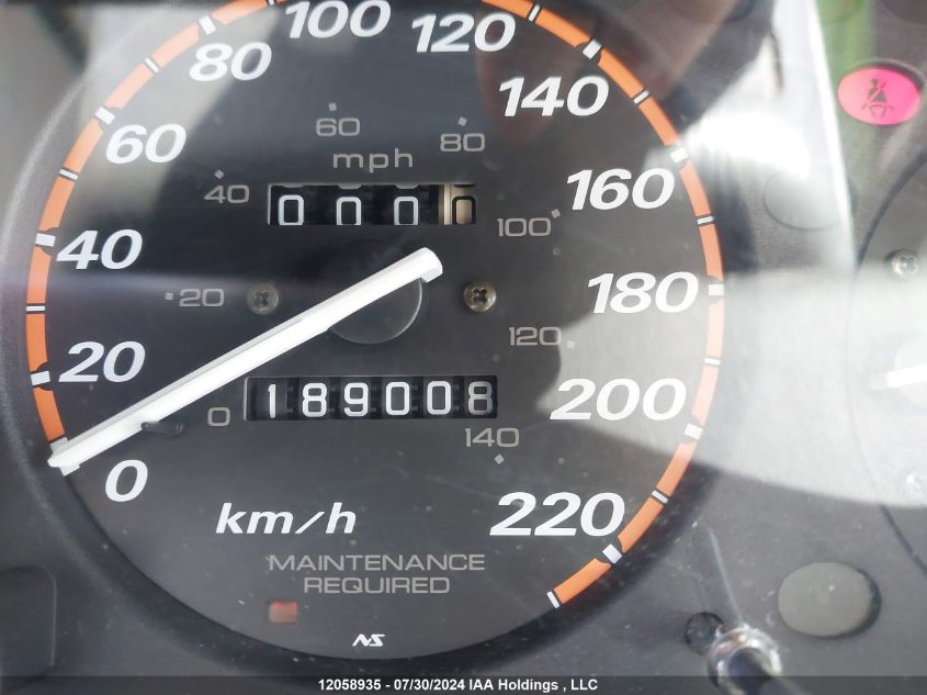 2000 Honda Cr-V Se/Ex VIN: JHLRD187XYC808422 Lot: 12058935