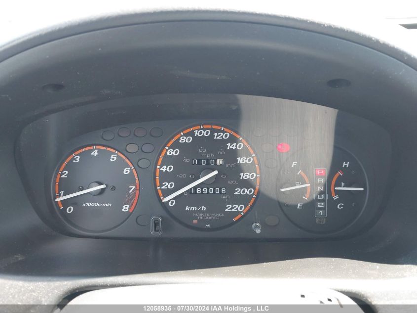 2000 Honda Cr-V Se/Ex VIN: JHLRD187XYC808422 Lot: 12058935