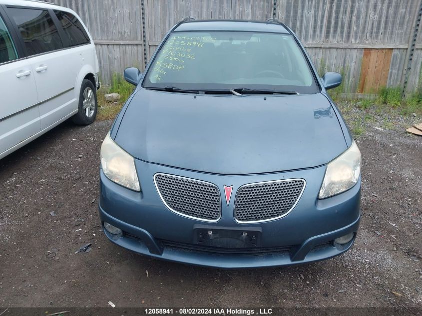 2006 Pontiac Vibe VIN: 5Y2SL65856Z463032 Lot: 12058941