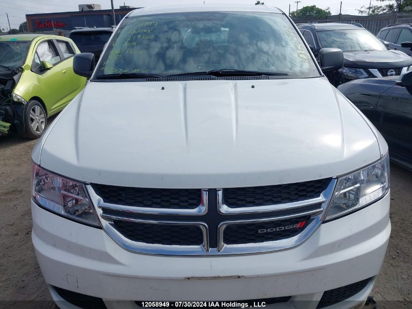 2016 Dodge Journey Cvp/Se Plus VIN: 3C4PDCAB0GT219560 Lot: 12058949