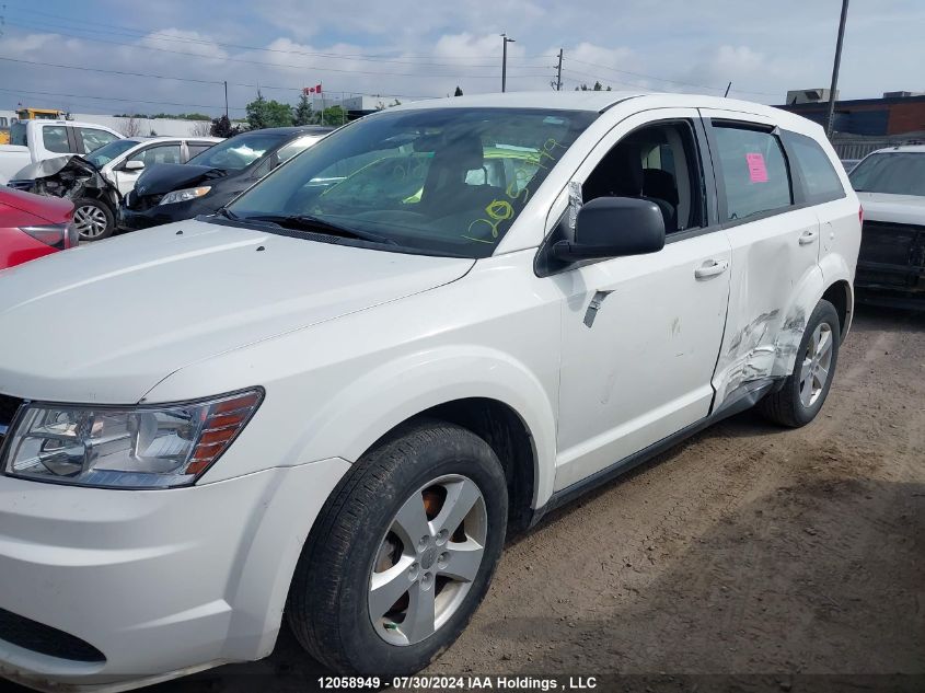 2016 Dodge Journey Cvp/Se Plus VIN: 3C4PDCAB0GT219560 Lot: 12058949