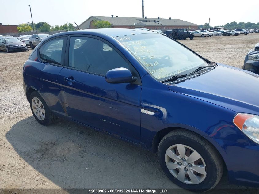 2011 Hyundai Accent VIN: KMHCN3BC8BU193352 Lot: 12058962