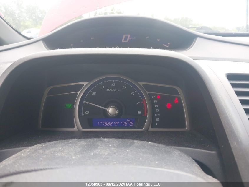 2008 Honda Civic VIN: 2HGFA16478H001498 Lot: 12058963