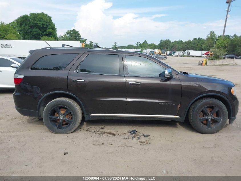 2012 Dodge Durango Citadel VIN: 1C4RDJEG8CC275786 Lot: 12058964