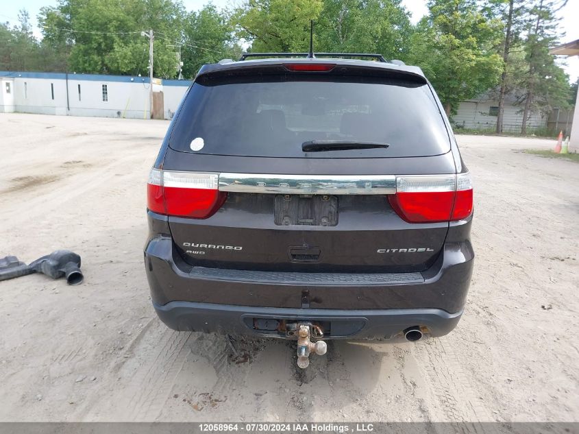 2012 Dodge Durango Citadel VIN: 1C4RDJEG8CC275786 Lot: 12058964