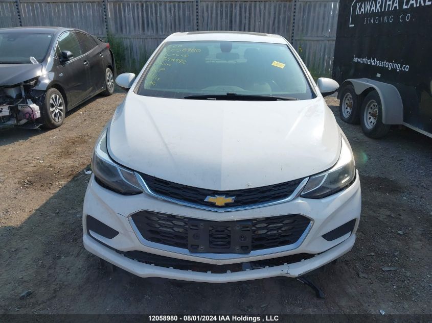 2017 Chevrolet Cruze VIN: 3G1BE5SM1HS598992 Lot: 12058980