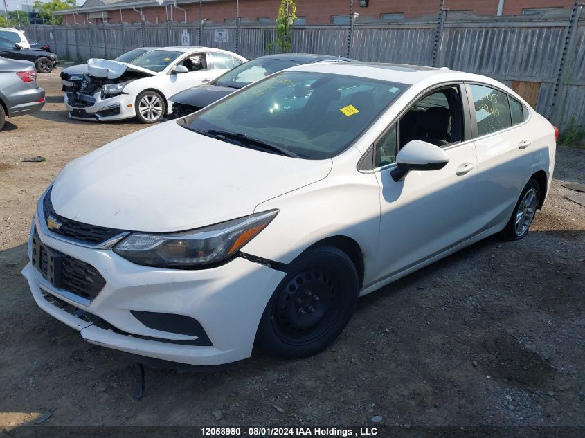 2017 Chevrolet Cruze VIN: 3G1BE5SM1HS598992 Lot: 12058980