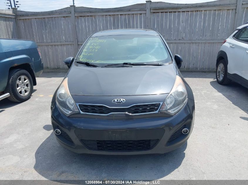 2014 Kia Rio Sx VIN: KNADN5A39E6961481 Lot: 12058984