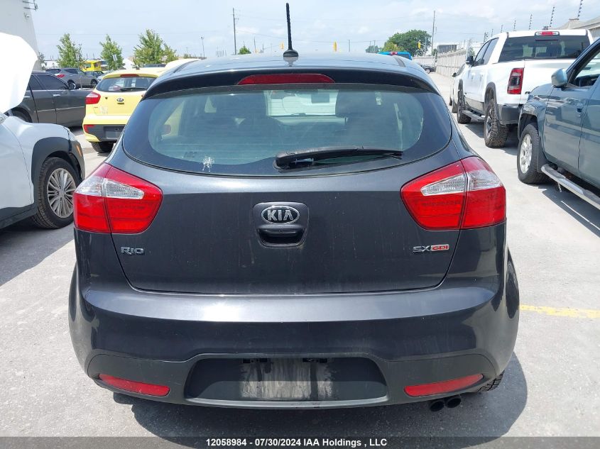 2014 Kia Rio Sx VIN: KNADN5A39E6961481 Lot: 12058984