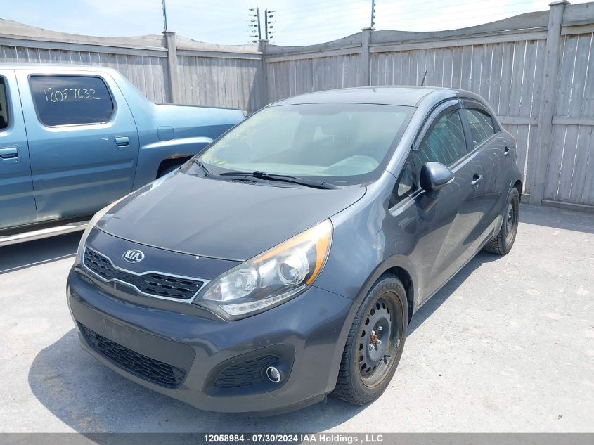 2014 Kia Rio Sx VIN: KNADN5A39E6961481 Lot: 12058984