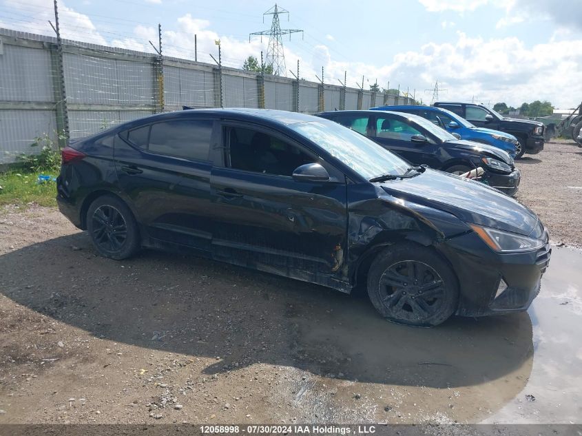 2020 Hyundai Elantra VIN: KMHD84LF7LU036245 Lot: 12058998