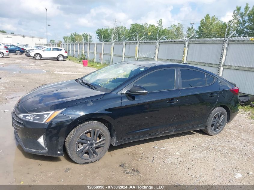 2020 Hyundai Elantra VIN: KMHD84LF7LU036245 Lot: 12058998