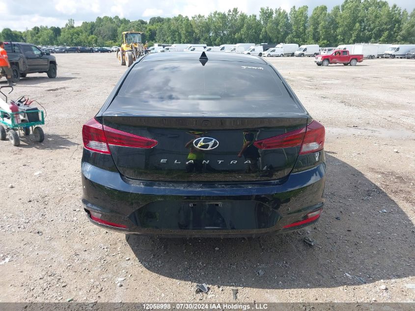 2020 Hyundai Elantra VIN: KMHD84LF7LU036245 Lot: 12058998