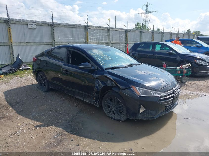 2020 Hyundai Elantra VIN: KMHD84LF7LU036245 Lot: 12058998
