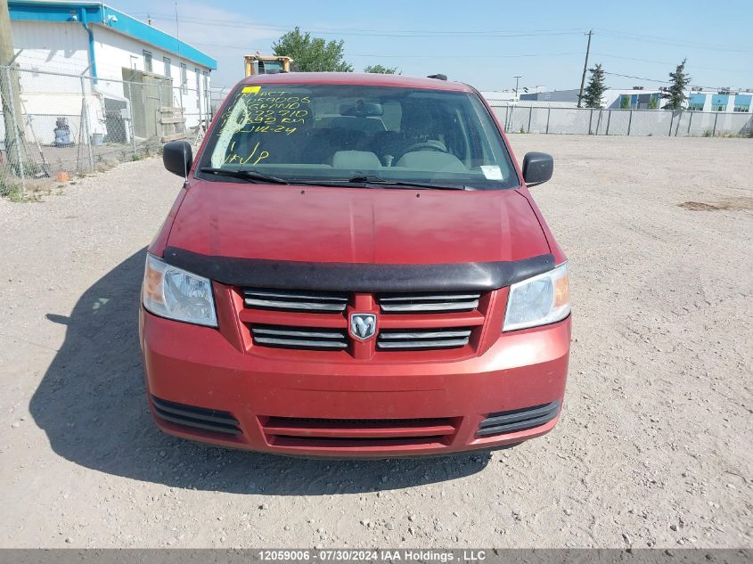 2008 Dodge Grand Caravan Se VIN: 2D8HN44H08R772710 Lot: 12059006