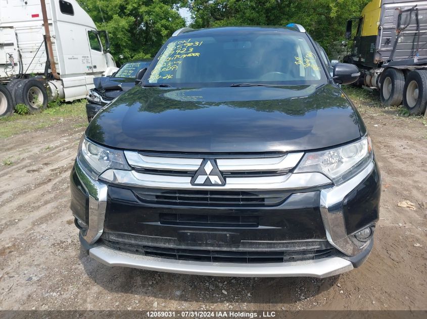 2017 Mitsubishi Outlander VIN: JA4JZ3AX2HZ609423 Lot: 12059031