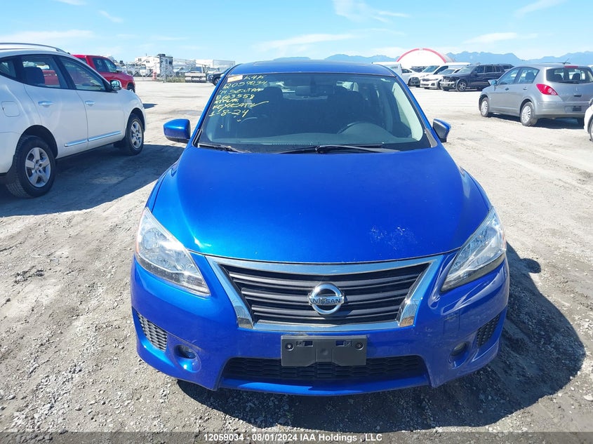 2014 Nissan Sentra VIN: 3N1AB7APXEL663558 Lot: 12059034