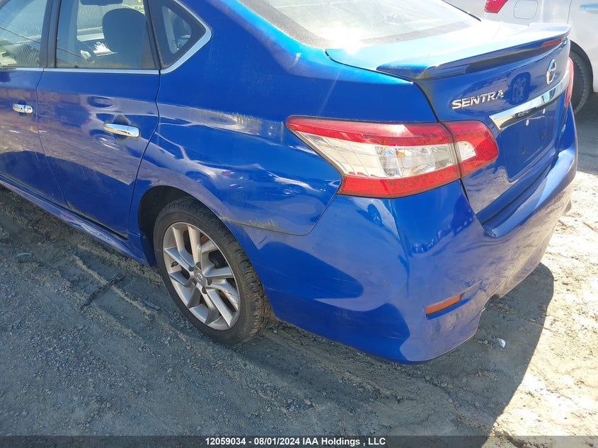 2014 Nissan Sentra VIN: 3N1AB7APXEL663558 Lot: 12059034