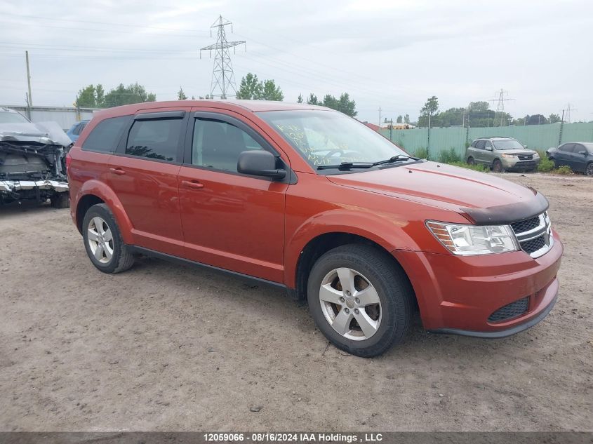 2013 Dodge Journey Se VIN: 3C4PDCAB7DT721218 Lot: 12059066