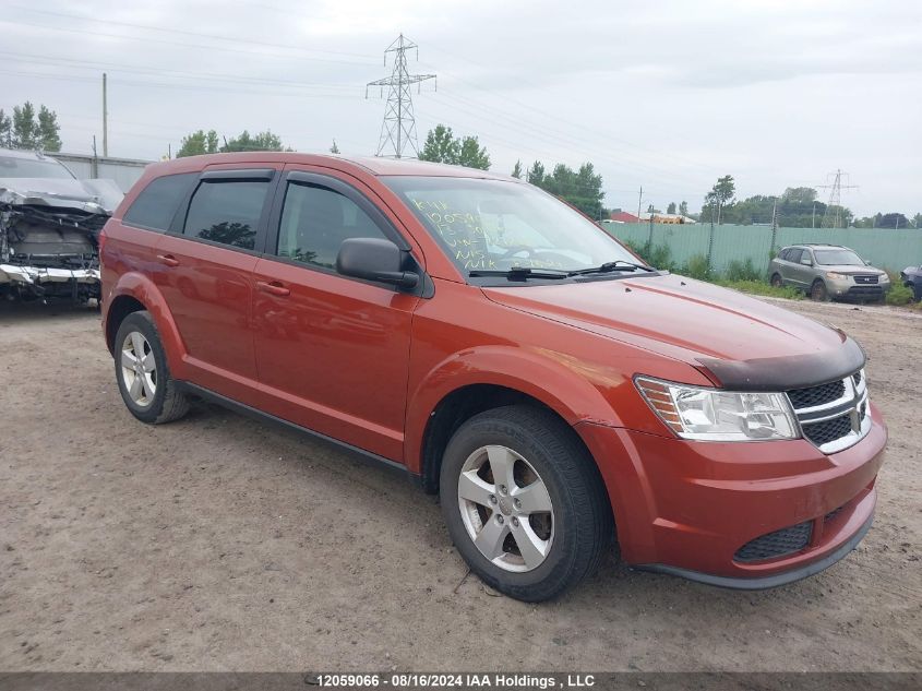 2013 Dodge Journey Se VIN: 3C4PDCAB7DT721218 Lot: 12059066