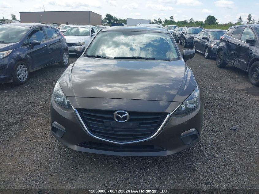 2015 Mazda Mazda3 VIN: 3MZBM1U7XFM200431 Lot: 12059086