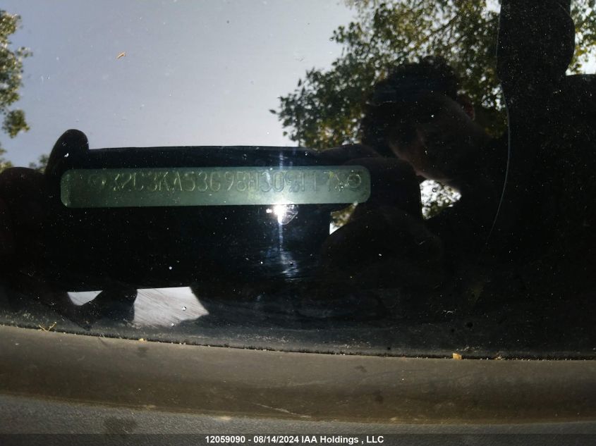 2008 Chrysler 300 Touring VIN: 2C3KA53G98H309117 Lot: 12059090