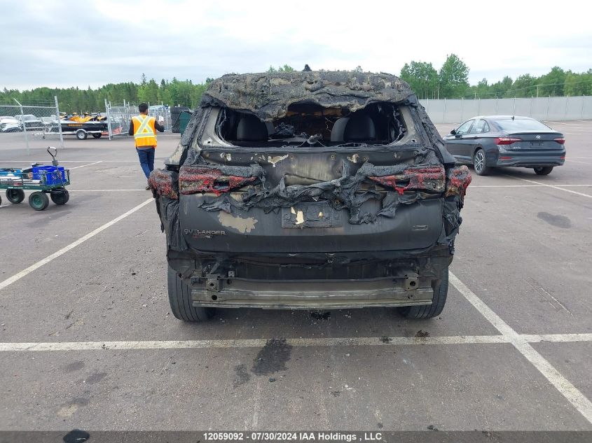 2022 Mitsubishi Outlander VIN: JA4J4VA85NZ608801 Lot: 12059092