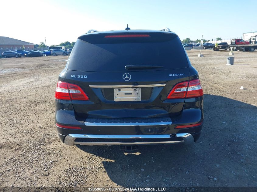 2013 Mercedes-Benz Ml-Class VIN: 4JGDA2EB4DA158017 Lot: 12059096